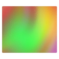 November Blurry Brilliant Colors Double Sided Flano Blanket (small) 