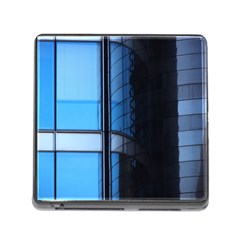 Modern Office Window Architecture Detail Memory Card Reader (square) by Simbadda