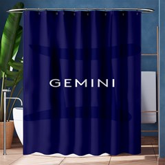 Zodiac Gemini Shower Curtain 60  X 72  (medium)  by Mariart