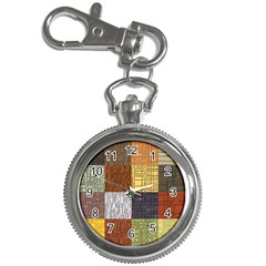 Blocky Filters Yellow Brown Purple Red Grey Color Rainbow Key Chain Watches by Mariart