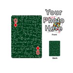 Formula Number Green Board Playing Cards 54 (Mini)  Front - DiamondQ