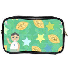 Football Kids Children Pattern Toiletries Bags 2-side by Nexatart