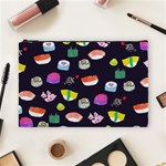 Japanese Food Sushi Fish Cosmetic Bag (Large)  Front