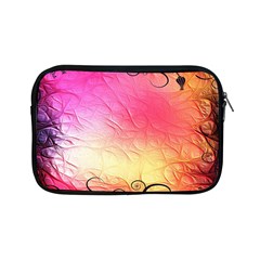 Floral Frame Surrealistic Apple Ipad Mini Zipper Cases by Nexatart