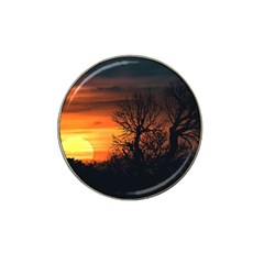 Sunset At Nature Landscape Hat Clip Ball Marker (4 Pack) by dflcprints