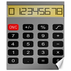 Calculator Canvas 8  X 10  by Mariart