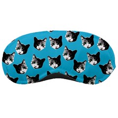 Cat Pattern Sleeping Masks by Valentinaart