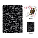 Happy Holidays Playing Card Back