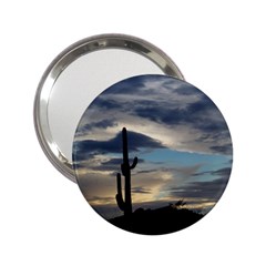 Cactus Sunset 2 25  Handbag Mirrors by JellyMooseBear