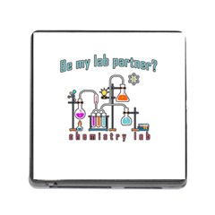 Chemistry Lab Memory Card Reader (square) by Valentinaart