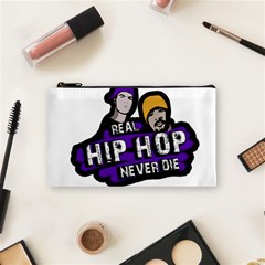 Real Hip Hop Never Die Cosmetic Bag (small)  by Valentinaart