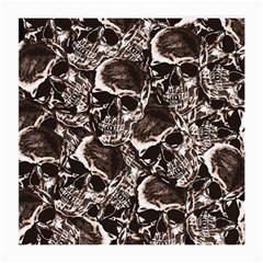 Skull Pattern Medium Glasses Cloth (2-side) by ValentinaDesign