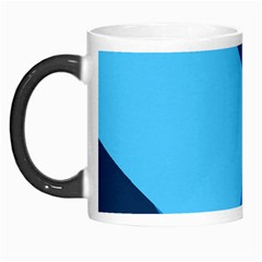 Blue Polka Morph Mugs by Mariart