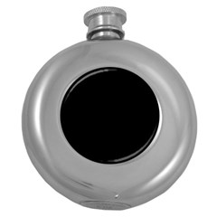 Pattern Round Hip Flask (5 Oz) by ValentinaDesign