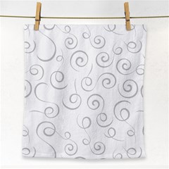 Pattern Face Towel by ValentinaDesign