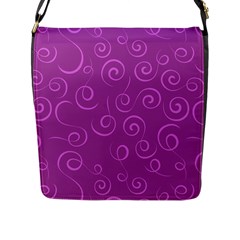 Pattern Flap Messenger Bag (l)  by ValentinaDesign