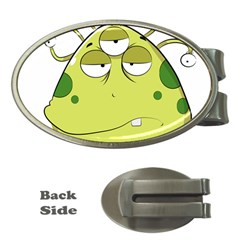 The Most Ugly Alien Ever Money Clips (oval)  by Catifornia