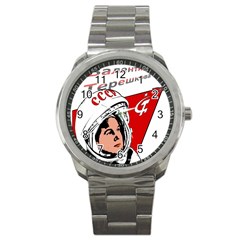 Valentina Tereshkova Sport Metal Watch by Valentinaart