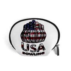 Usa Bowling  Accessory Pouches (small)  by Valentinaart