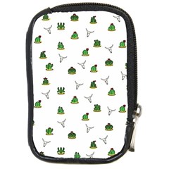 Cactus Pattern Compact Camera Cases by Valentinaart