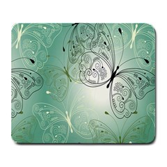 Glass Splashback Abstract Pattern Butterfly Large Mousepads