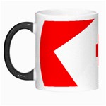 Tabla Laboral Sign Red White Morph Mugs Left