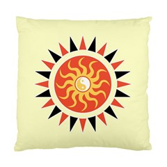 Yin Yang Sunshine Standard Cushion Case (one Side) by linceazul