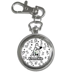 French Bulldog Key Chain Watches by Valentinaart