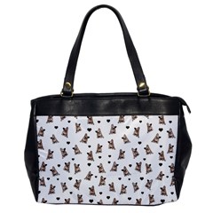 French Bulldog Office Handbags by Valentinaart