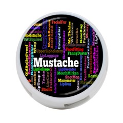 Mustache 4-port Usb Hub (one Side) by Mariart