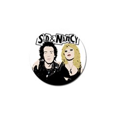 Sid And Nancy Golf Ball Marker (4 Pack) by Valentinaart