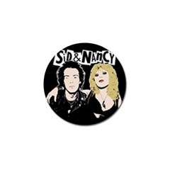 Sid And Nancy Golf Ball Marker (4 Pack) by Valentinaart