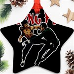 Kung Fu  Star Ornament (Two Sides) Front