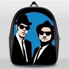 Blues Brothers  School Bags(large)  by Valentinaart