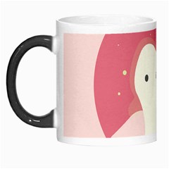 Sad Tooth Pink Morph Mugs by Mariart