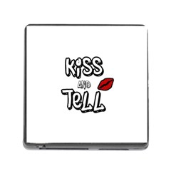 Kiss And Tell Memory Card Reader (square) by Valentinaart