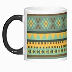 Bezold Effect Traditional Medium Dimensional Symmetrical Different Similar Shapes Triangle Green Yel Morph Mugs Left