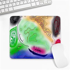 Mirror Light Large Mousepads