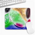 Mirror Light Large Mousepads Front