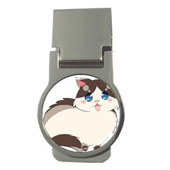 Ragdoll Cat For Life Money Clips (round)  by Catifornia