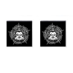 Ornate Buddha Cufflinks (square) by Valentinaart