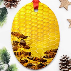 Sweden Honey Ornament (oval) by BangZart