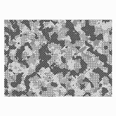 Camouflage Patterns Large Glasses Cloth by BangZart