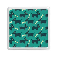 Happy Dogs Animals Pattern Memory Card Reader (square)  by BangZart