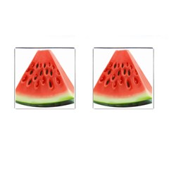 Piece Of Watermelon Cufflinks (square) by BangZart