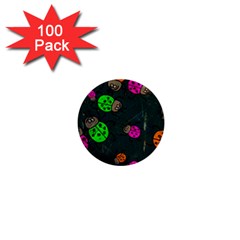 Abstract Bug Insect Pattern 1  Mini Buttons (100 Pack)  by BangZart