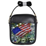 Usa United States Of America Images Independence Day Girls Sling Bags Front