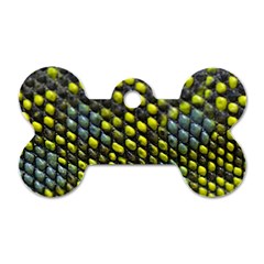 Lizard Animal Skin Dog Tag Bone (two Sides) by BangZart