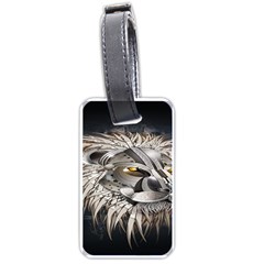 Lion Robot Luggage Tags (one Side)  by BangZart