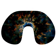 Crazy  Giant Galaxy Nebula Travel Neck Pillows by BangZart